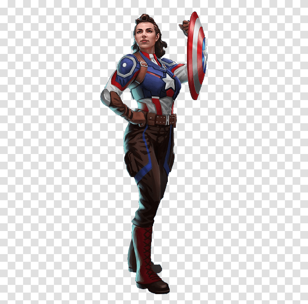 Captain America, Person, Costume, Harness Transparent Png