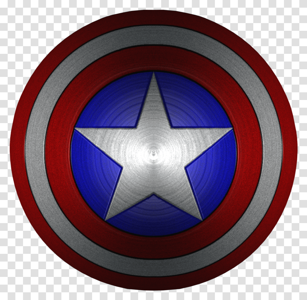 Captain America Shield Clipart Logo Capitan America, Armor, Star Symbol Transparent Png