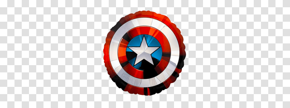 Captain America Shield Foil Balloon Just For Kids, Armor, Soccer Ball, Football, Team Sport Transparent Png