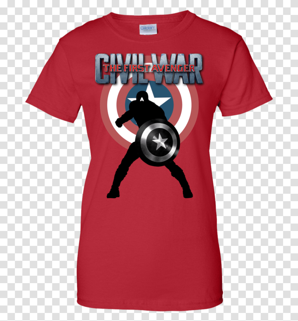 Captain America The First Avenger Marvel T Shirt Amp Big Mom T Shirt, Apparel, T-Shirt, Sleeve Transparent Png
