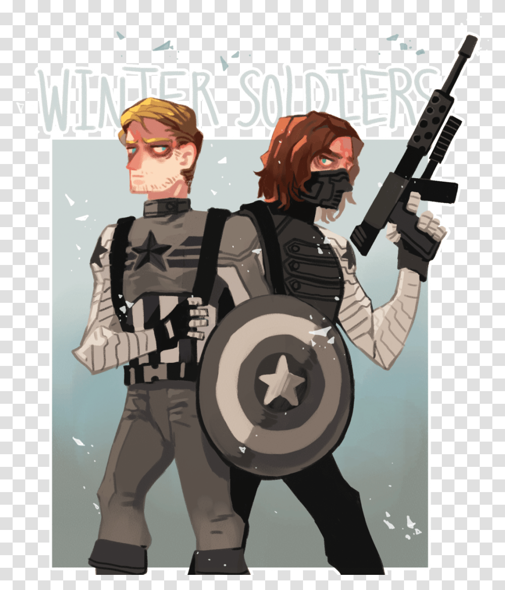 Captain America The Winter Soldier Assault Rifle, Armor, Person, Human, Gun Transparent Png