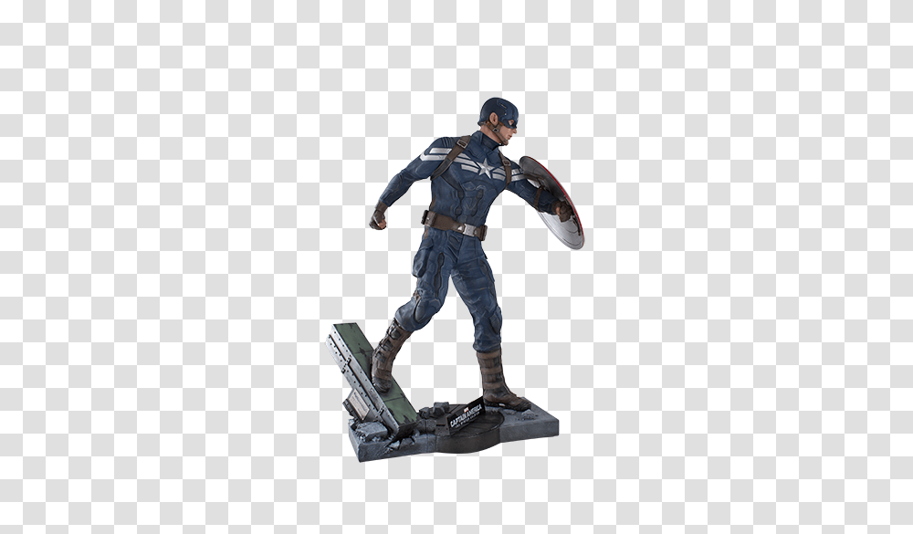 Captain America The Winter Soldier Captain America, Person, Military, Military Uniform Transparent Png