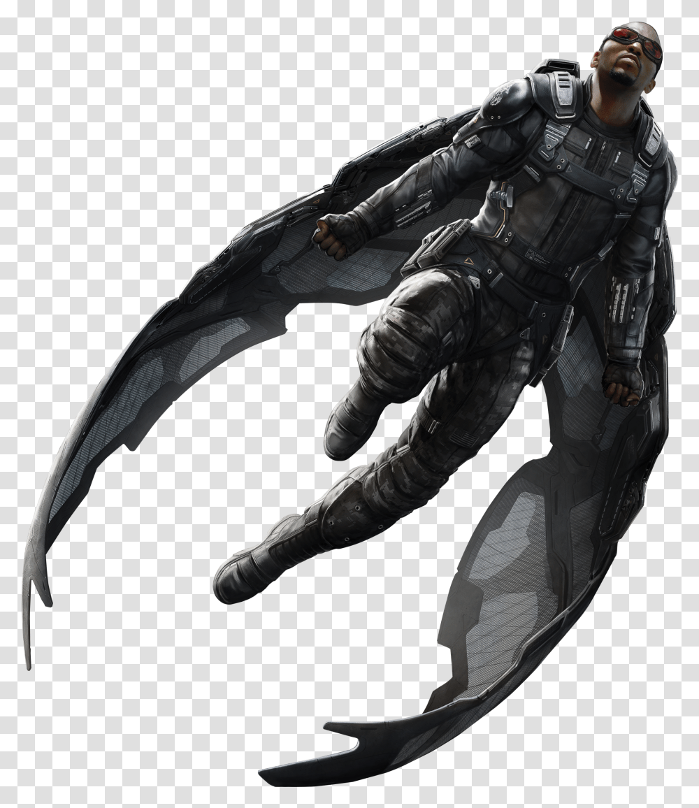 Captain America The Winter Soldier Falcon Captain America The Winter Soldier Falcon Transparent Png