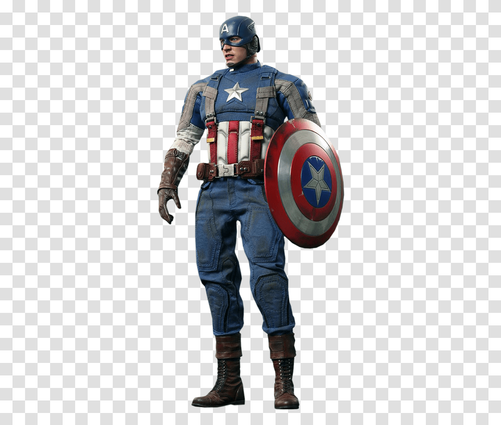 Captain America The Winter Soldier Museum Suit, Person, Human, Helmet Transparent Png