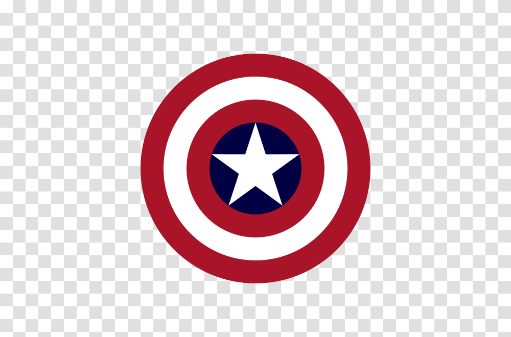 Captain Americas Shield, Star Symbol Transparent Png