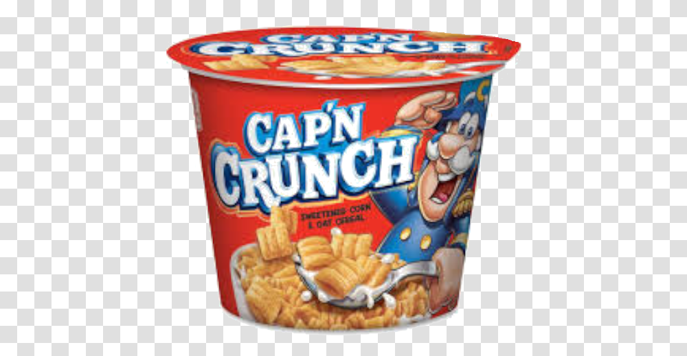 Captain Crunch Original 43g Cap N Crunch, Food, Yogurt, Dessert, Birthday Cake Transparent Png