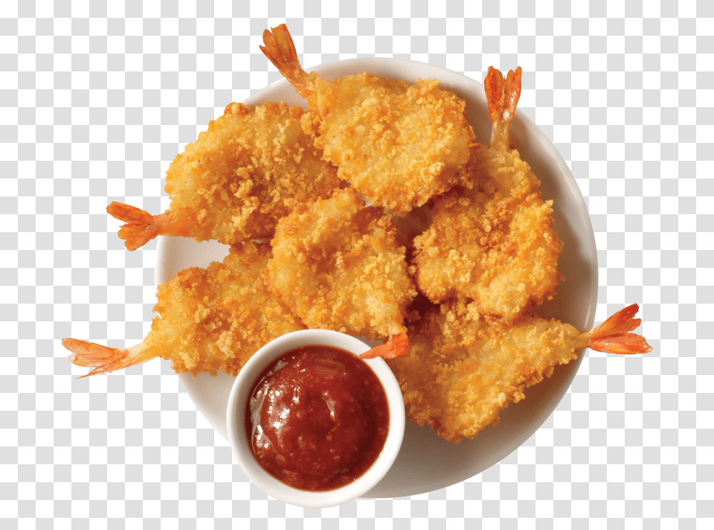 Captain D's Butterfly Shrimp, Fried Chicken, Food, Nuggets, Ice Cream Transparent Png