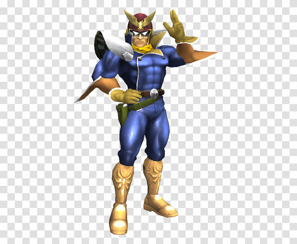 Captain Falcon Background, Figurine, Person, Cape Transparent Png