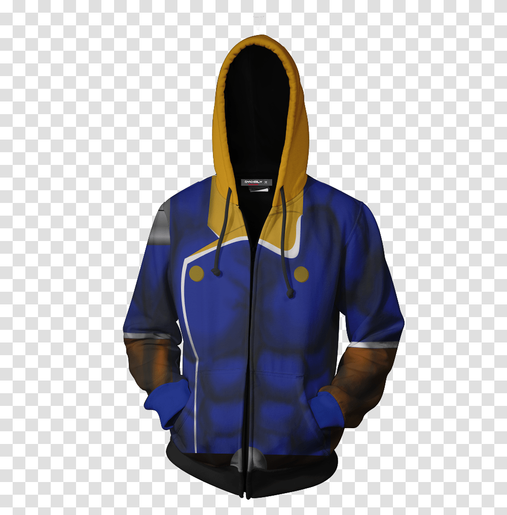 Captain Falcon Cosplay Zip Up Hoodie Jacket Green And Balck Hoody, Clothing, Apparel, Sweatshirt, Sweater Transparent Png