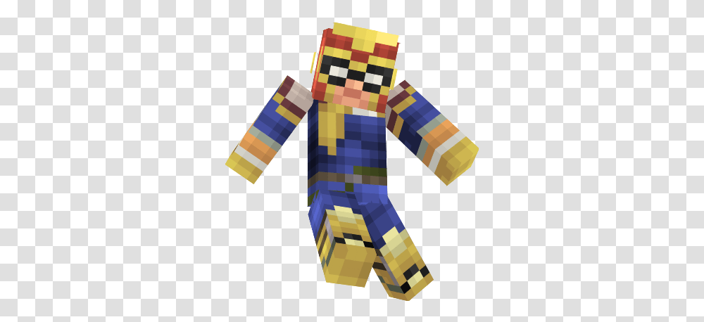 Captain Falcon Minecraft Skin Toy, Clothing, Apparel, Rubix Cube, Tie Transparent Png