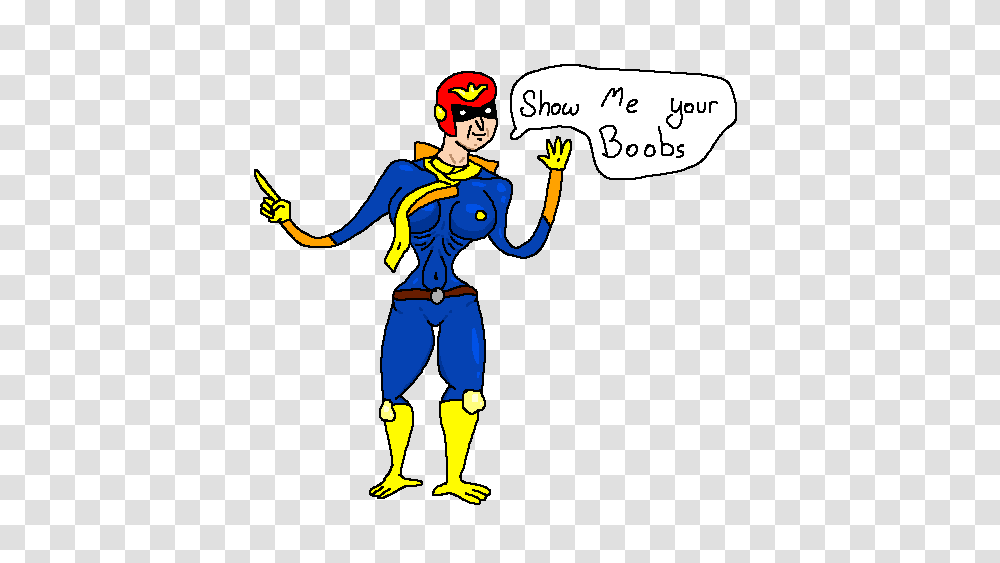 Captain Falcon, Person, Helmet Transparent Png