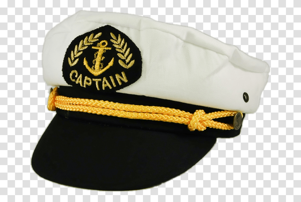 Captain Hat Background Sailor Hat, Apparel, Baseball Cap, Logo Transparent Png