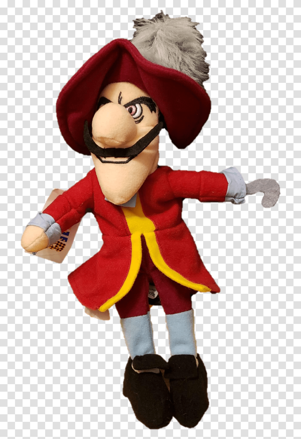 Captain Hook, Toy, Doll, Person, Human Transparent Png