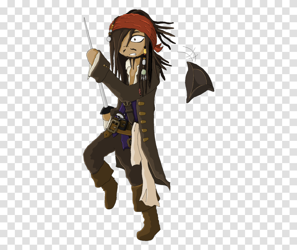 Captain Jack Sparrow Images Cartoon, Person, Human, Pirate Transparent Png