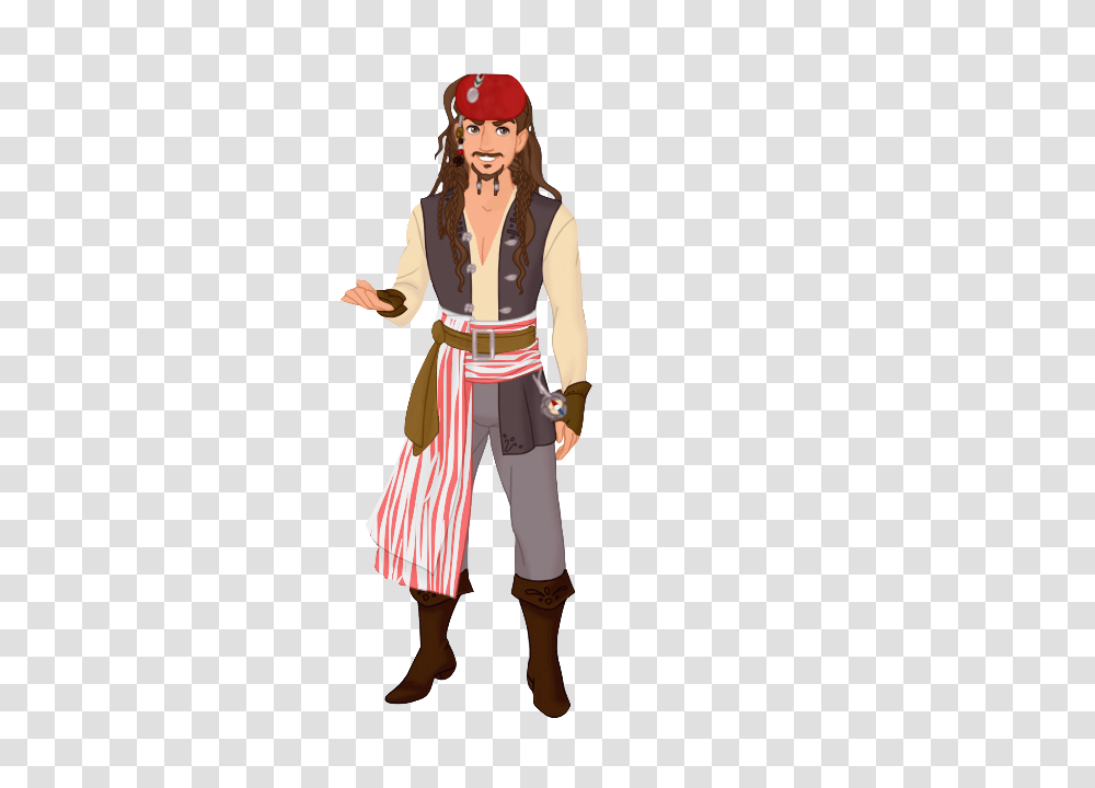 Captain Jack Sparrow, Person, Human, Pirate, Costume Transparent Png