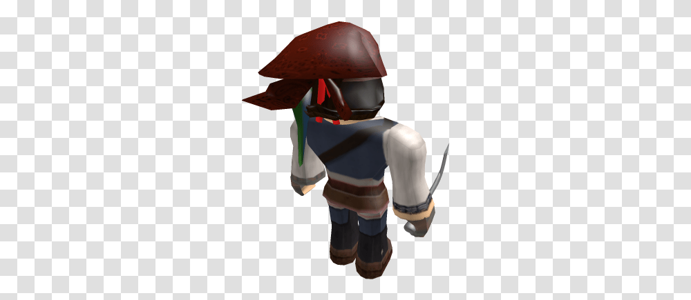 Captain Jack Sparrow Roblox Figurine, Person, Clothing, Helmet, People Transparent Png