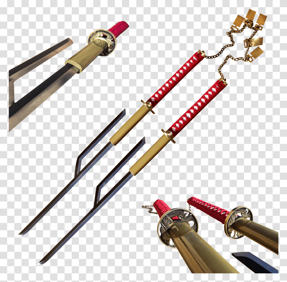 Captain Jushiro Ukitake Lightning Strike Solid Steel Lightning Strike Sword, Weapon, Weaponry, Arrow Transparent Png
