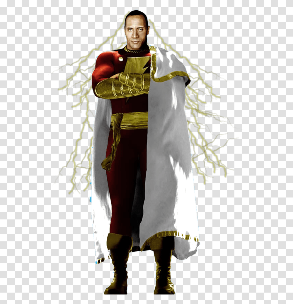 Captain Marvel Injustice Download Shazam Render, Costume, Person, Cape Transparent Png