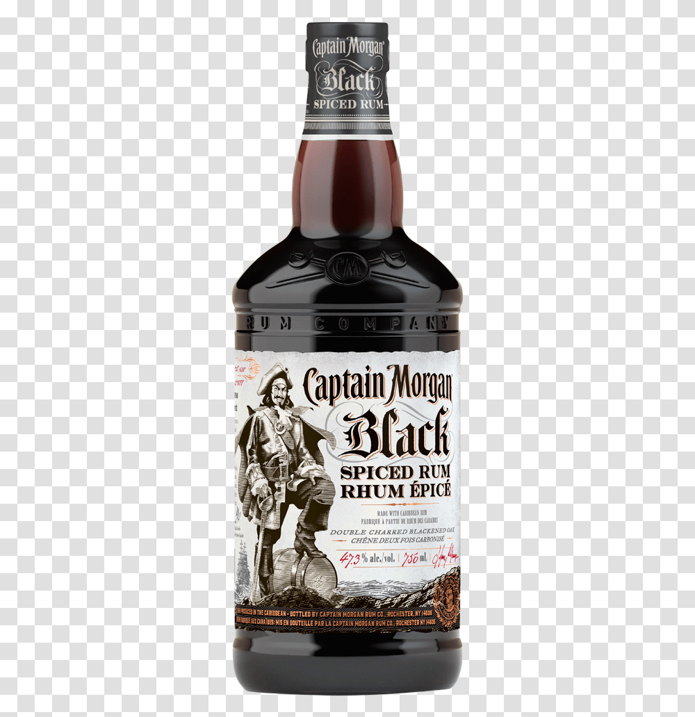 Captain Morgan Black Spiced Rum 750 Ml Captain Morgan Limited Edition, Liquor, Alcohol, Beverage, Drink Transparent Png