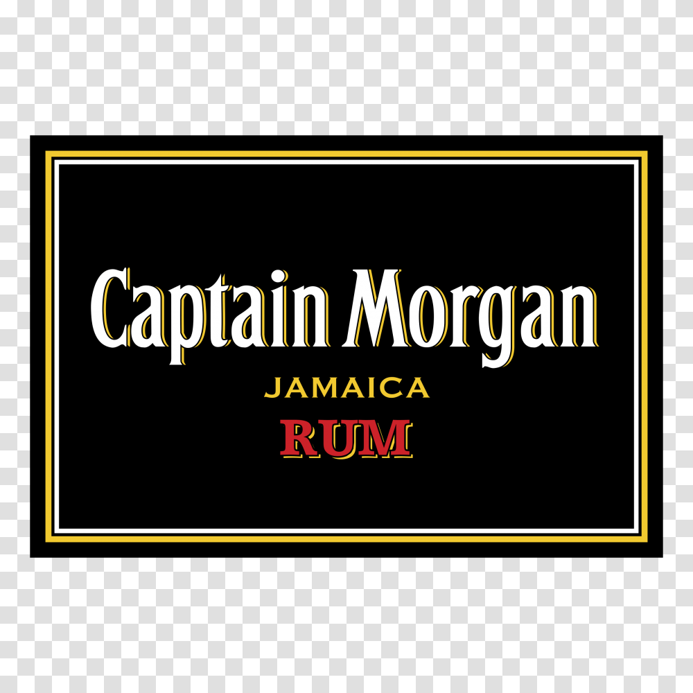 Captain Morgan Logo Vector, Label, Business Card, Paper Transparent Png