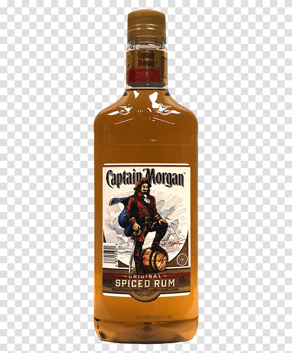 Captain Morgan Spiced Rum 750ml Plastic, Person, Human, Beer, Alcohol Transparent Png