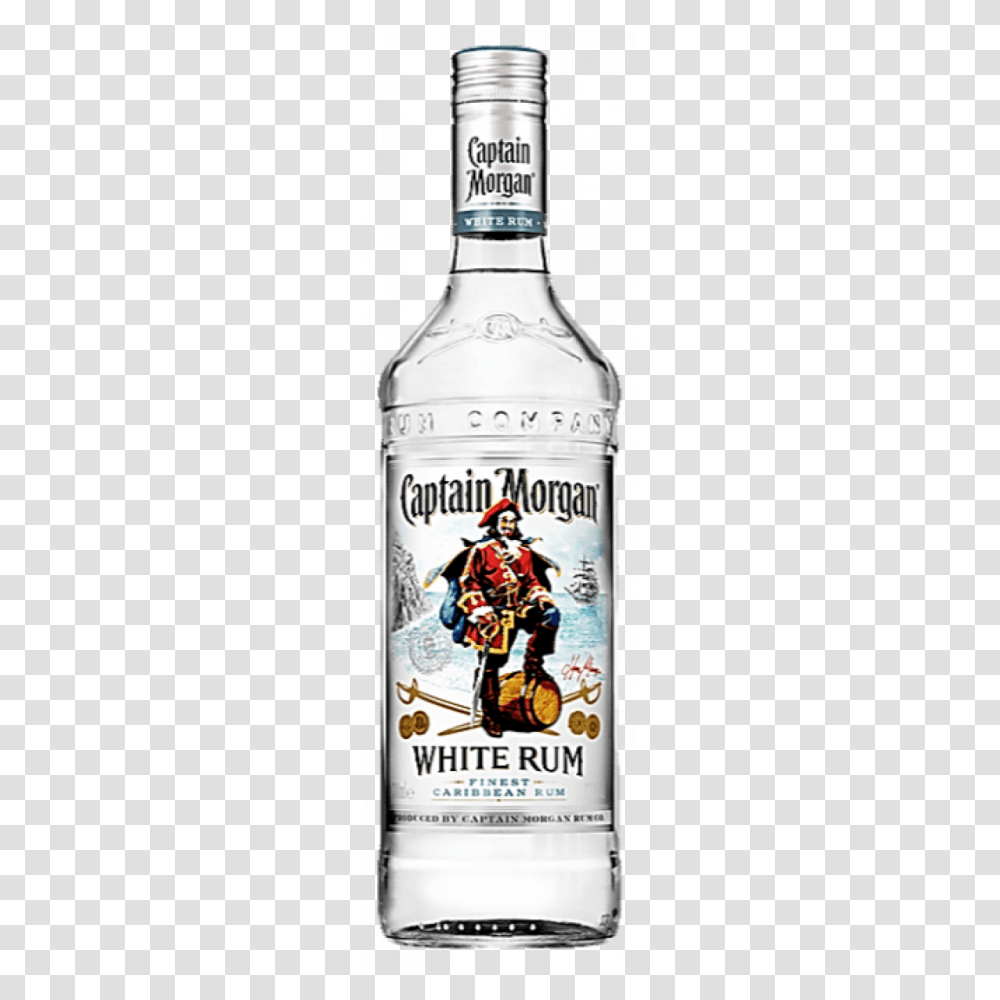 Captain Morgan White Rum Molloys Liquor Stores, Alcohol, Beverage, Drink, Person Transparent Png