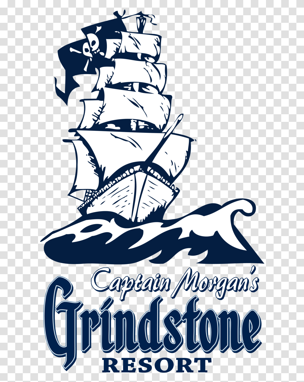 Captain Morganquots Grindstone Resort Vector Black And White Pirates Ships, Poster, Advertisement, Person Transparent Png