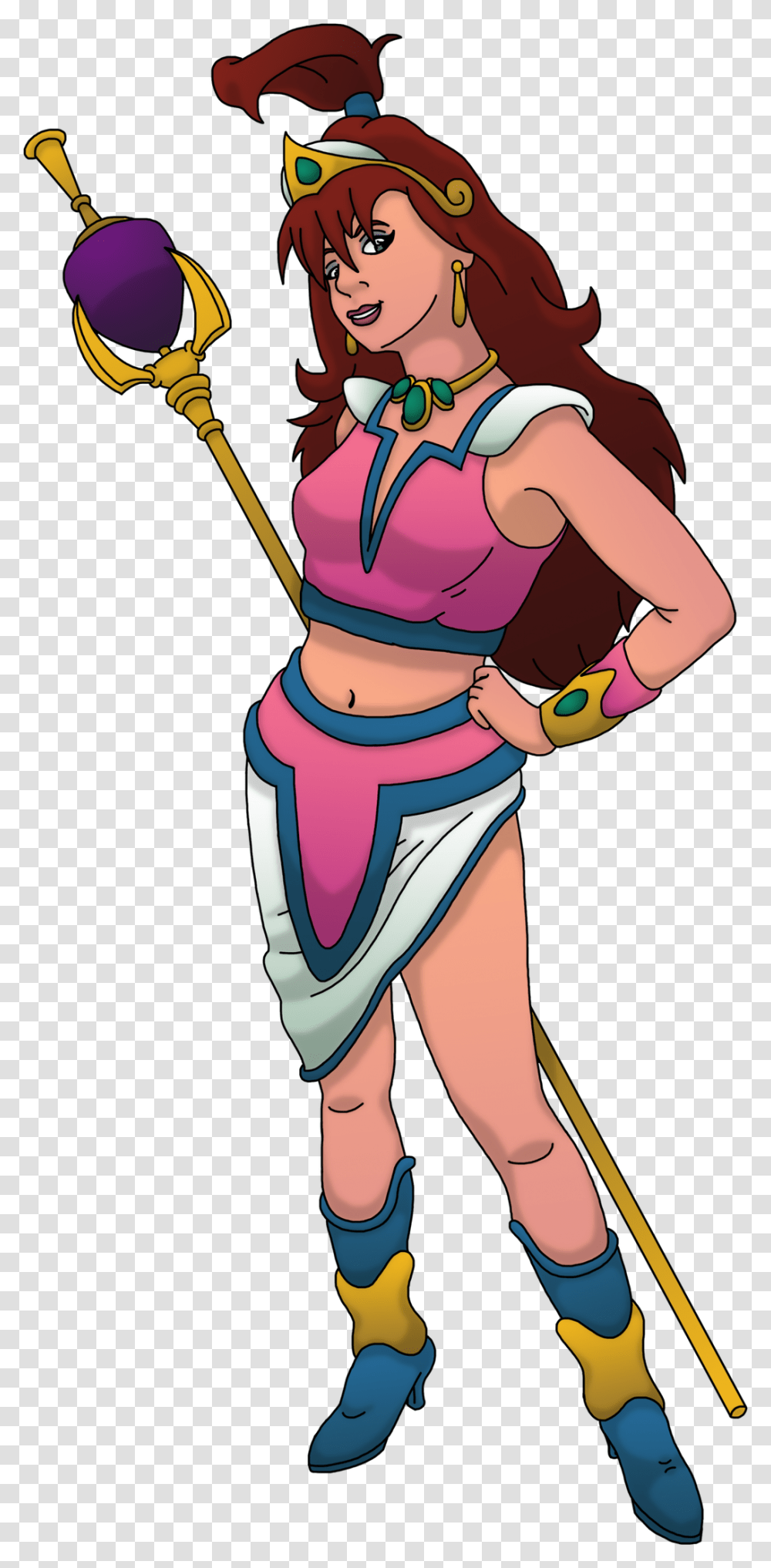 Captain N Fan Art Cartoon, Costume, Person, Cosplay, Female Transparent Png