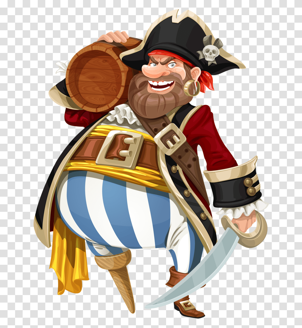 Captain Puffs, Person, Human, Pirate Transparent Png