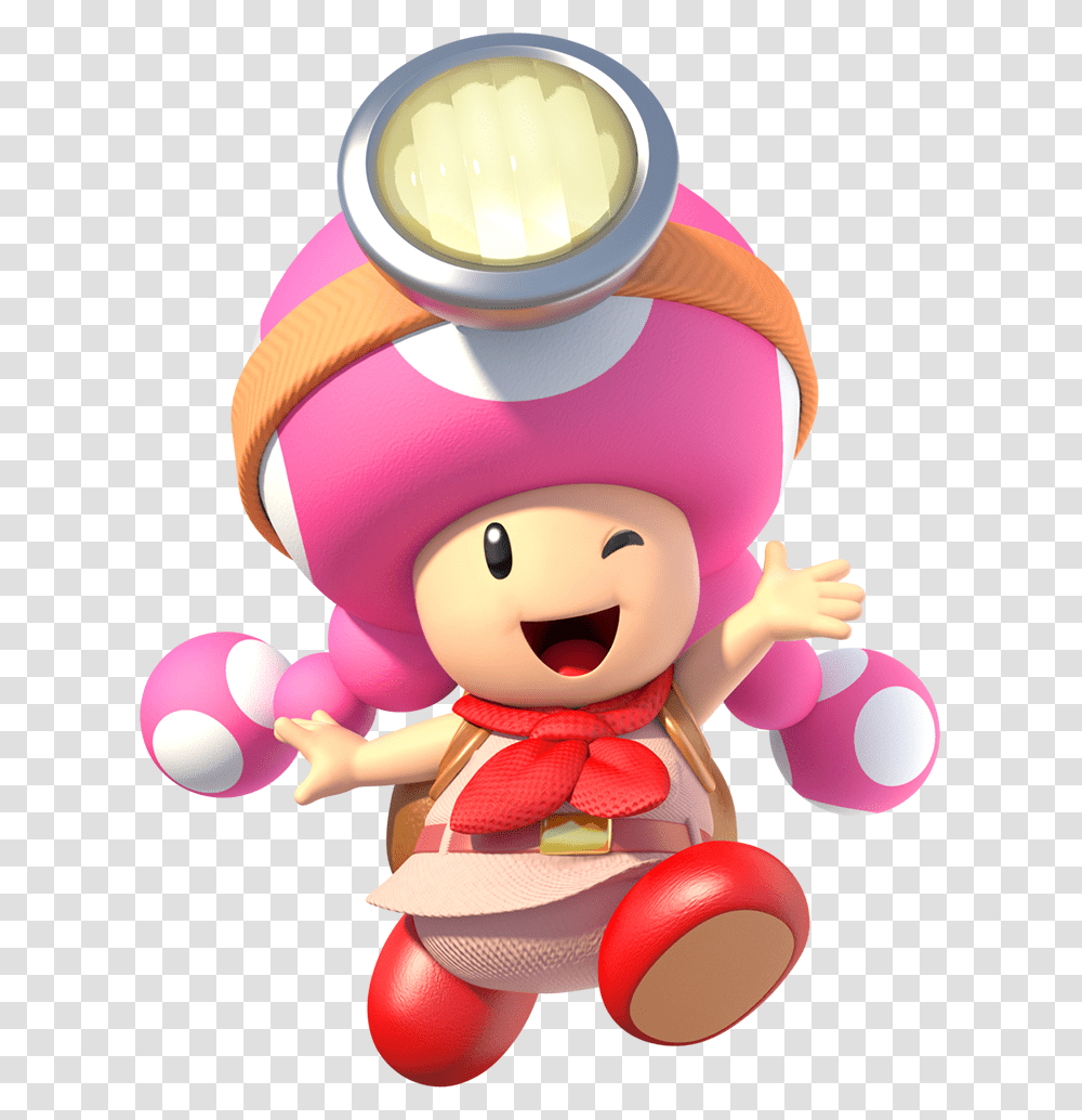 Captain Toad, Doll, Toy, Tape, Figurine Transparent Png