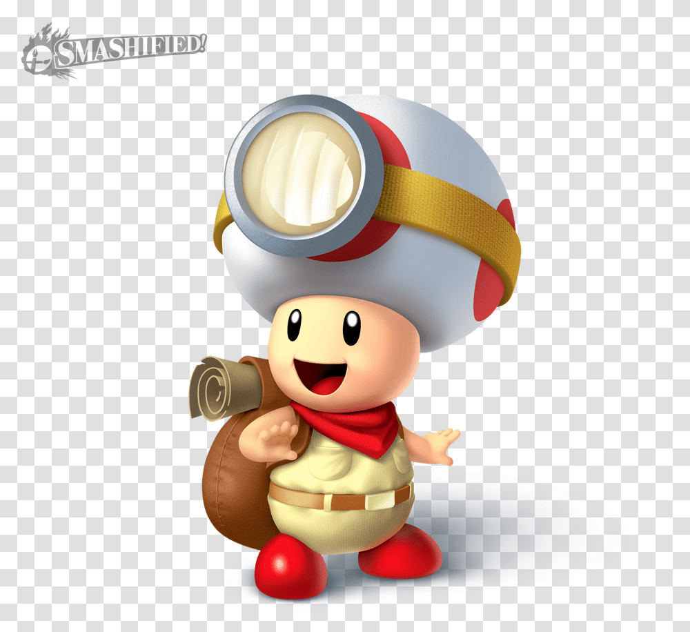 Captain Toad Smashified Download, Toy, Figurine Transparent Png