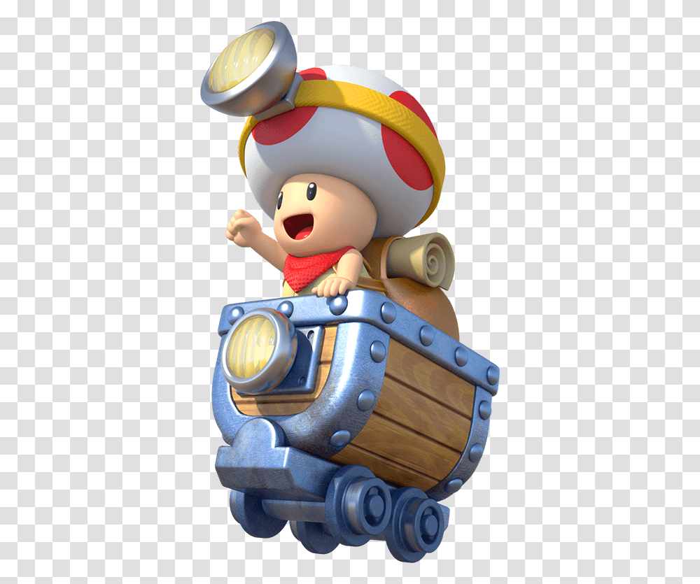 Captain Toad, Toy, Figurine, Doll Transparent Png