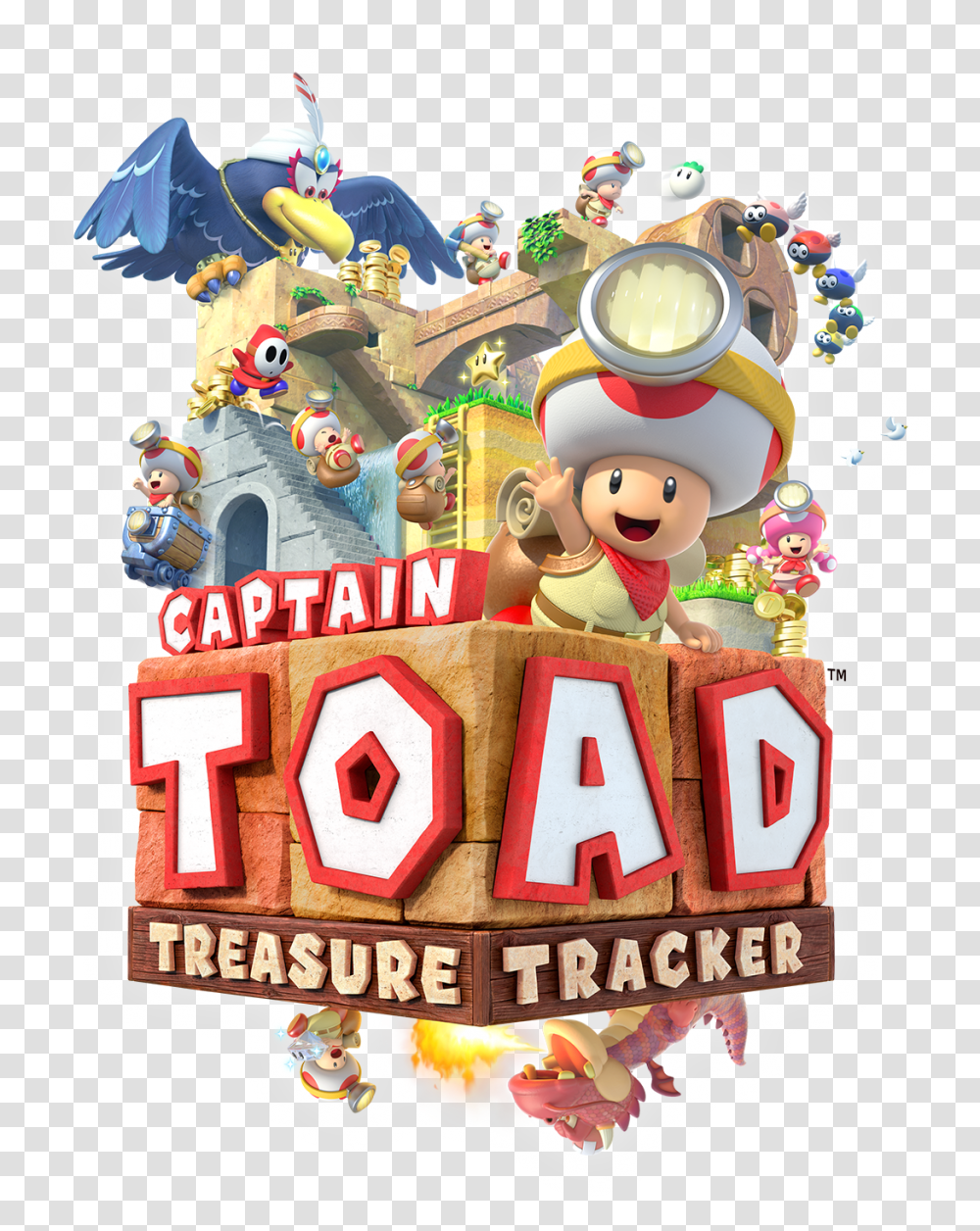 Captain Toad Treasure Tracker Captain Toad Treasure Tracker, Advertisement, Poster, Super Mario Transparent Png
