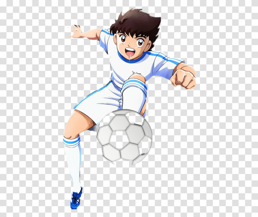 Captain Tsubasa, Soccer Ball, Football, Team Sport, Person Transparent Png