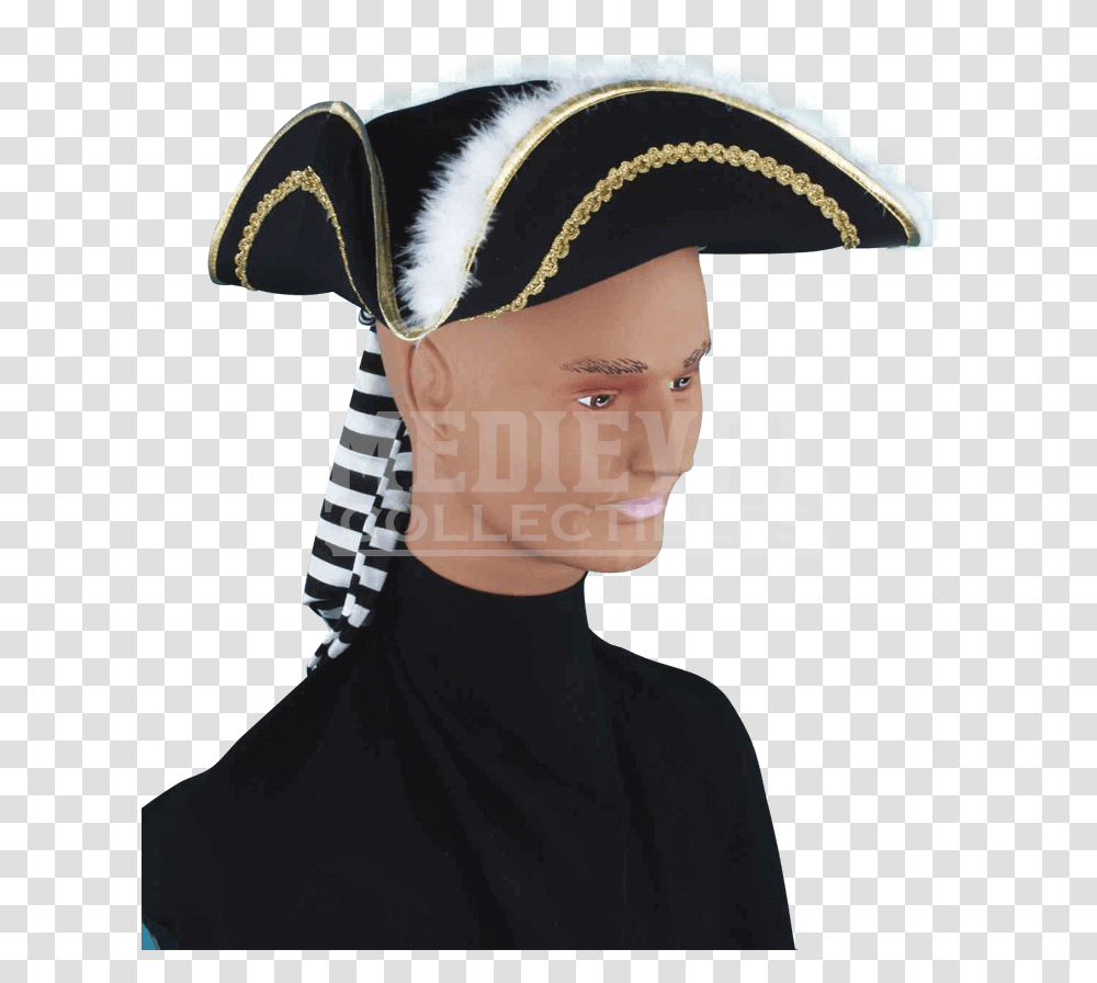 Captains Hat Pirate Ship Captain Hat, Person, Costume, Officer Transparent Png