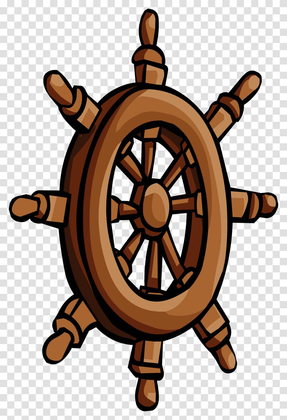 Captains Wheel Sprite, Steering Wheel Transparent Png
