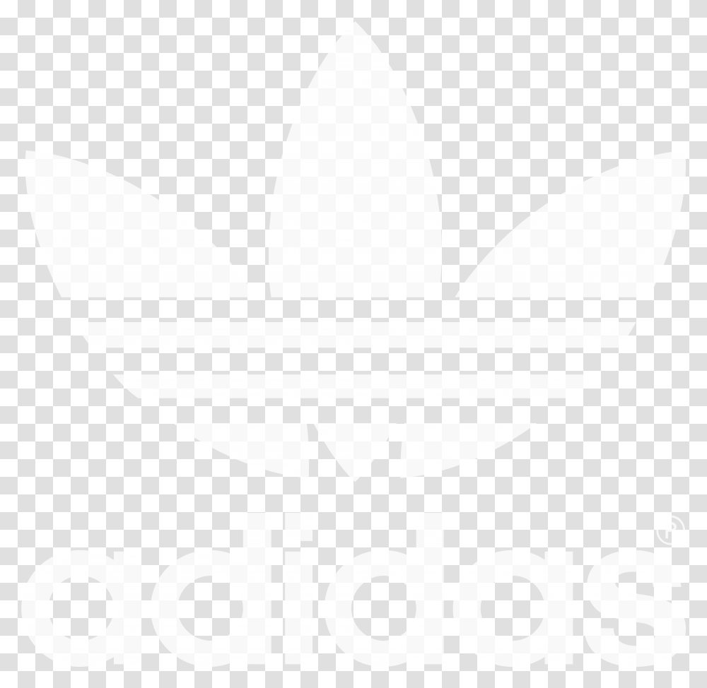 Captify Adidas Logo White, Symbol, Stencil, Label, Text Transparent Png