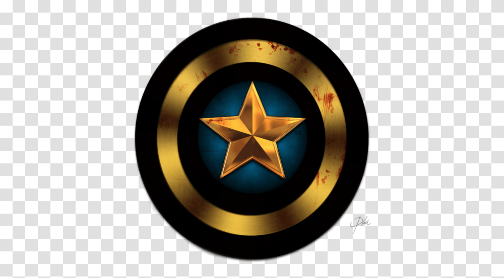 Captin America Logo Hd, Star Symbol, Clock Tower, Architecture, Building Transparent Png