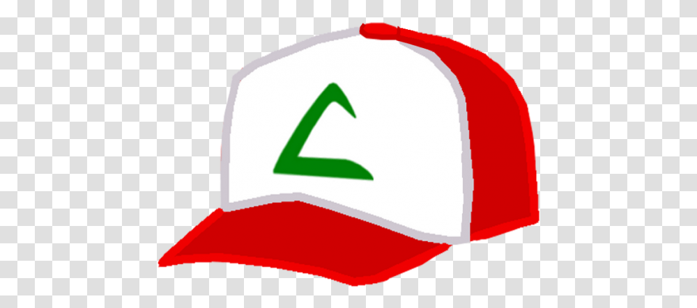 Capwhiteclothingredbaseball Caplogo 1139046 Pokemon Hat, Apparel, Symbol, Number, Text Transparent Png