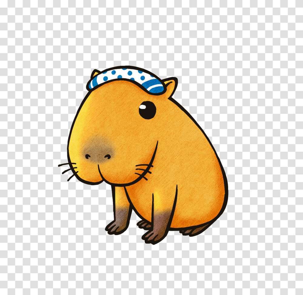 Capybara Clipart Adorable, Toy, Mammal, Animal, Wildlife Transparent Png