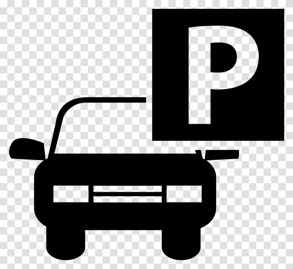 Car And Parking Sign Icone Estacionamento, Bumper, Vehicle, Transportation Transparent Png