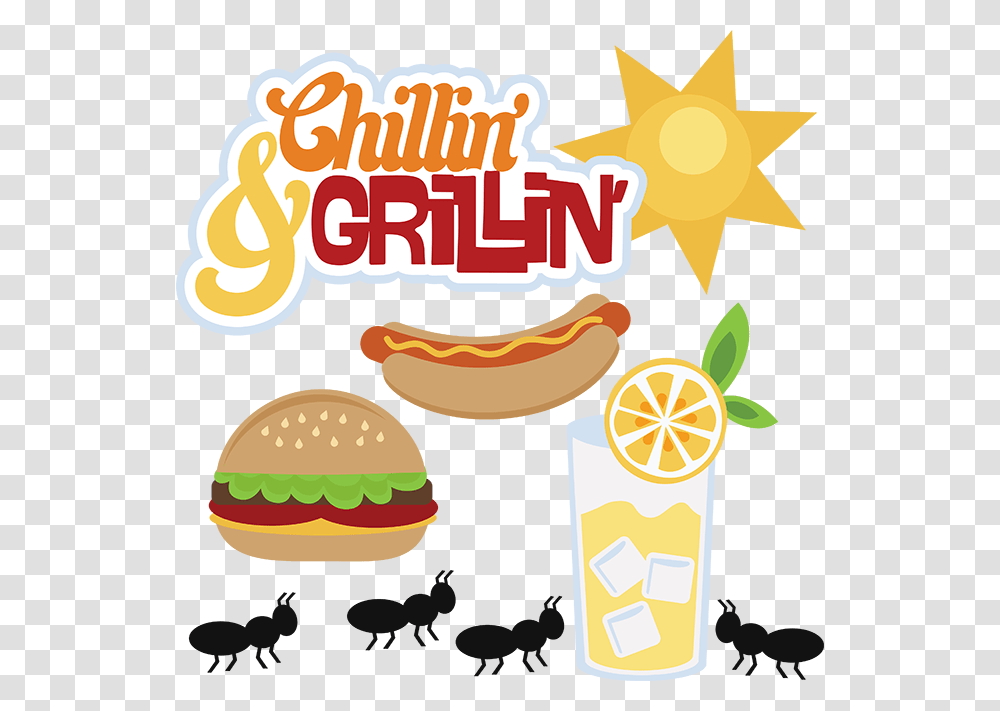 Car Bbq Free Clipart Hot Dogs And Burgers Clipart, Advertisement, Poster, Flyer, Paper Transparent Png