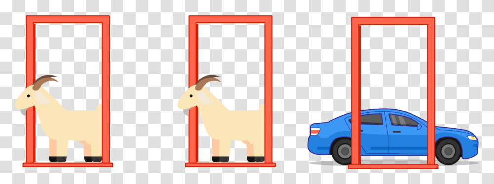 Car Behind A Door, Vehicle, Transportation, Automobile, Mammal Transparent Png