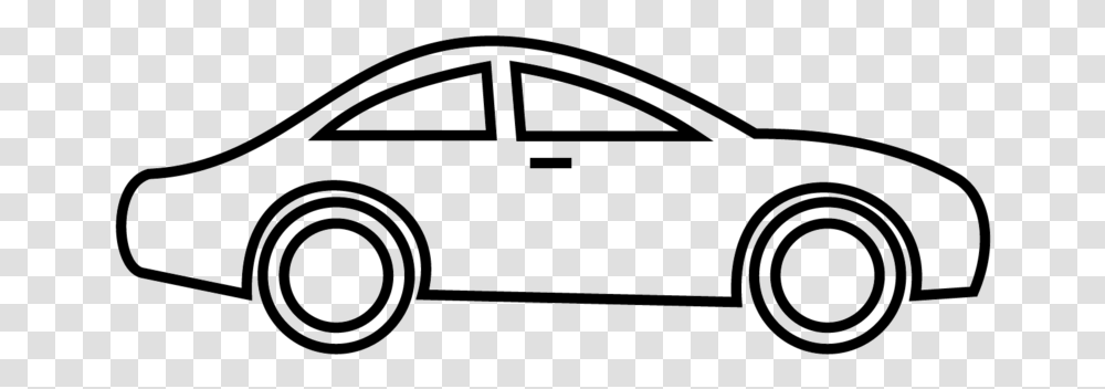 Car Black And White Race Car Car Images Cartoon Black And White, Arrow, Electronics Transparent Png