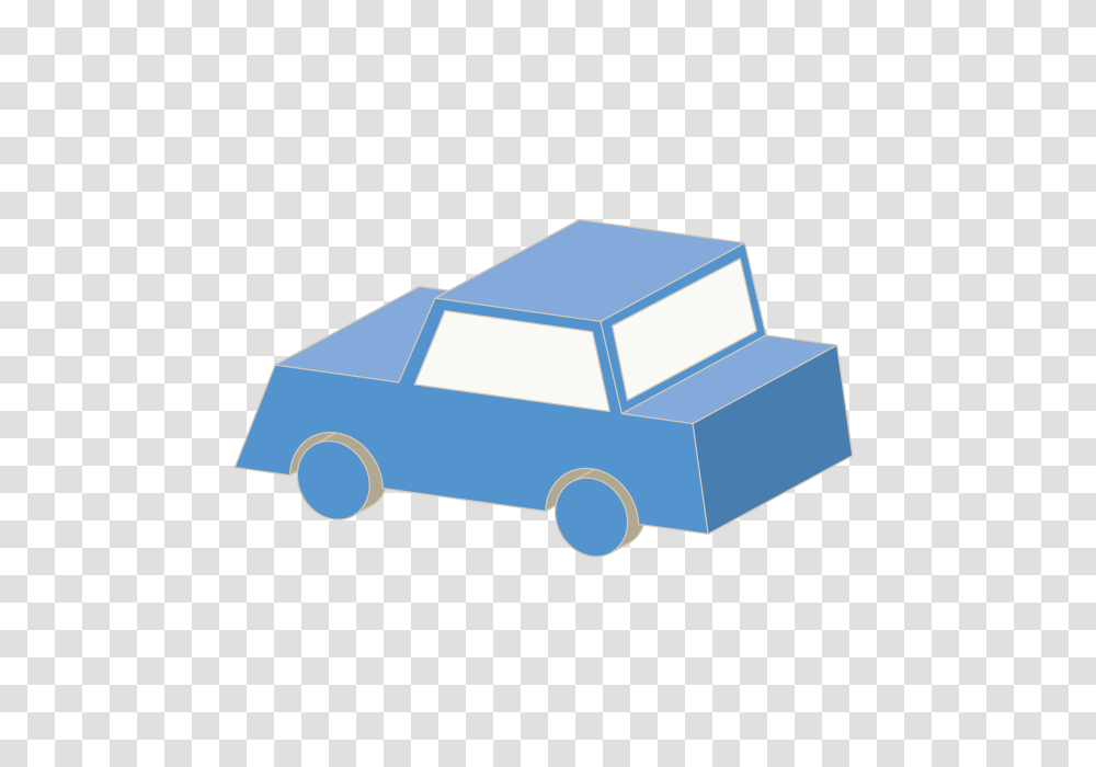 Car Car Car Blue Stereoscopic Icon Wind Simple Mark, Vehicle, Transportation Transparent Png