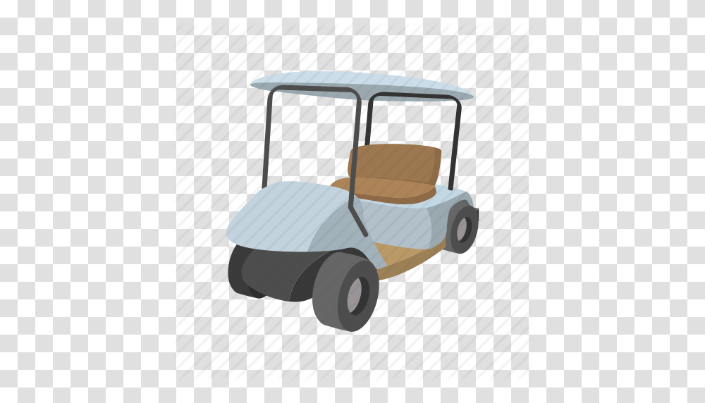 Car Cart Cartoon Club Golf Sport Vehicle Icon, Transportation, Golf Cart, Buggy Transparent Png