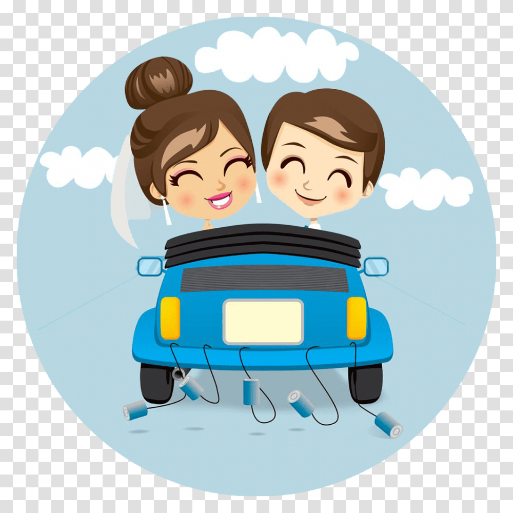 Car Cartoon Couple, Teacher, Luggage, Drawing, Dating Transparent Png
