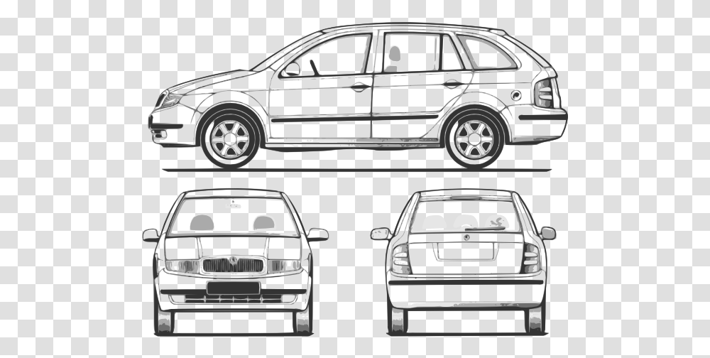 Car Clip Art Back Of A Car, Bumper, Vehicle, Transportation, Sedan Transparent Png