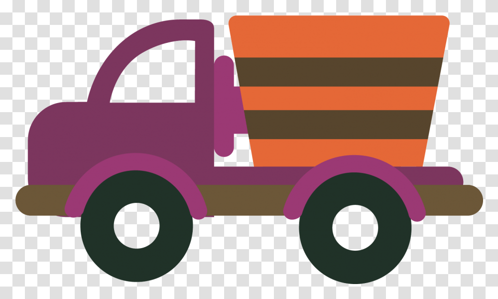 Car Clip Art Vector Cartoon Trolley Pickup Truck, Vehicle, Transportation, Tire, Wheel Transparent Png