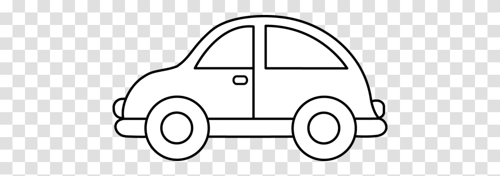 Car Clipart Black And White Car Clipart Black And White, Van, Vehicle, Transportation, Caravan Transparent Png